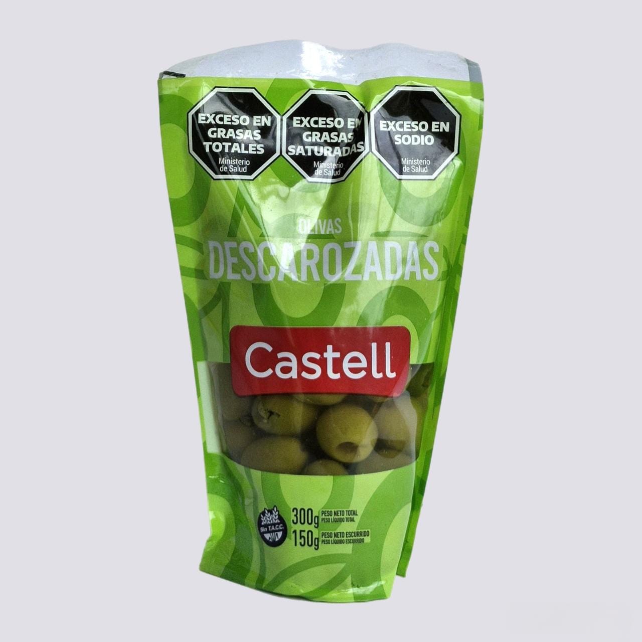 aceitunas descarozadas castell