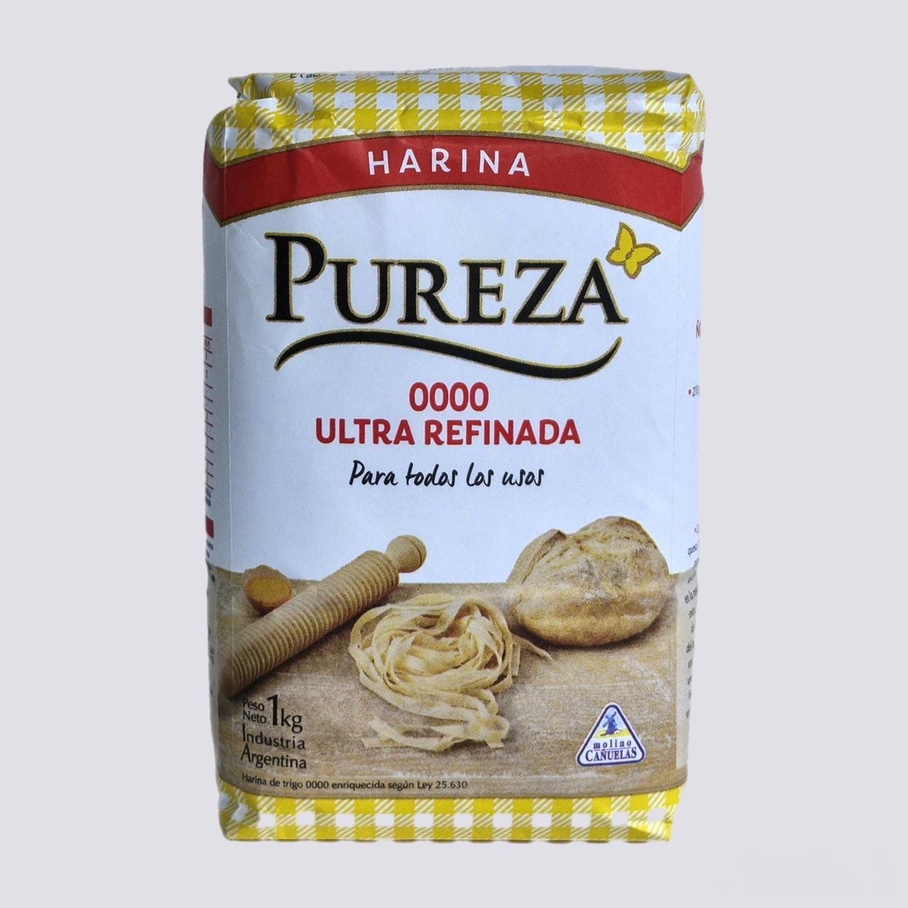 harina 0000 pureza