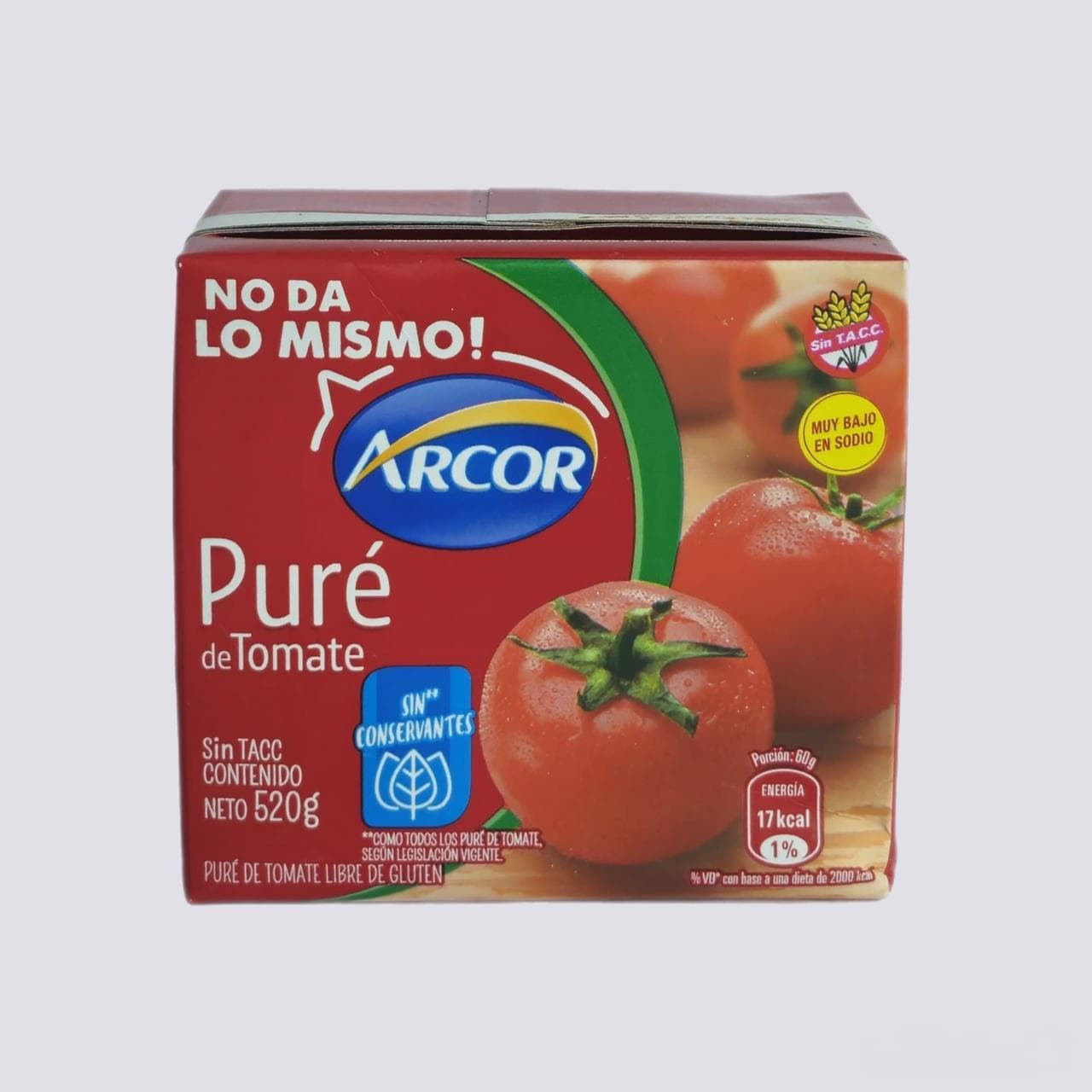 pure de tomate arcor x520